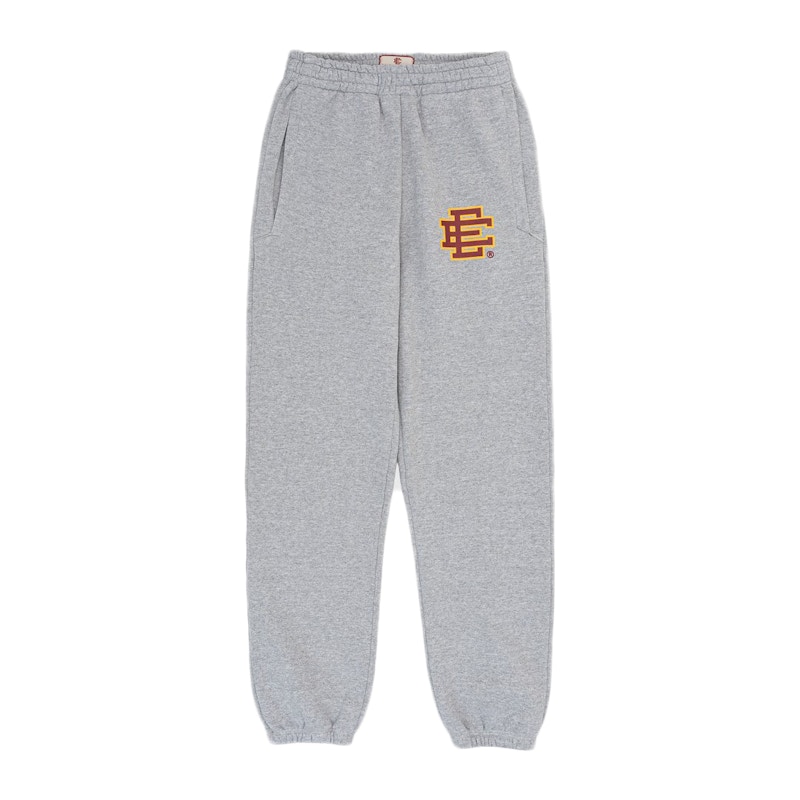 Eric Emanuel EE Basic Sweat Heaather Grey/Yellow/Maroon