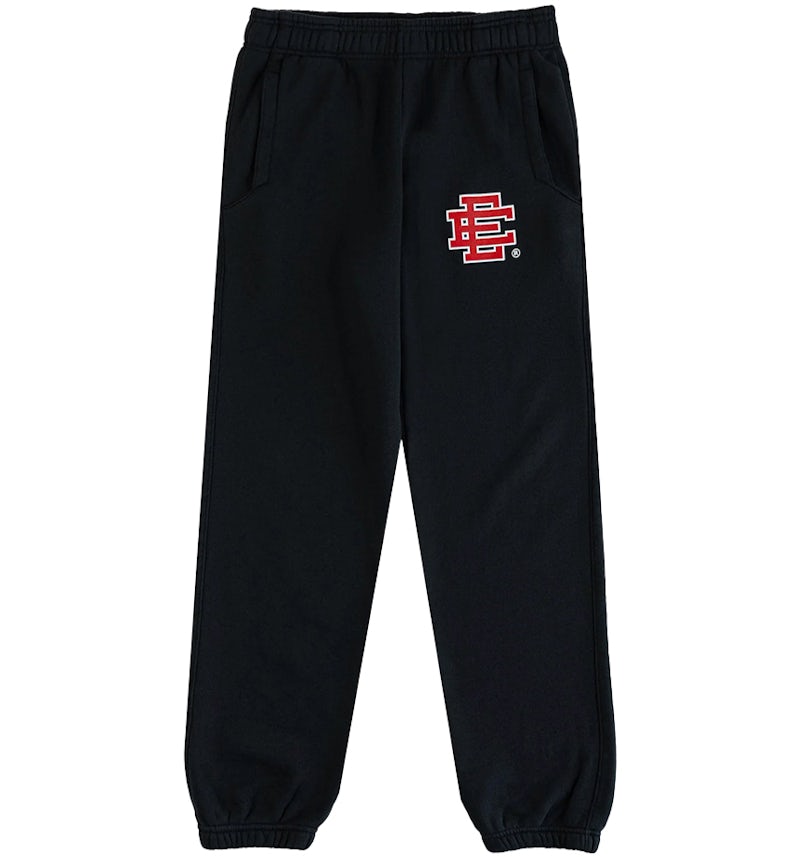 Eric Emanuel EE Basic Sweatpant (FW24) Black/Red Men's - FW24 - US
