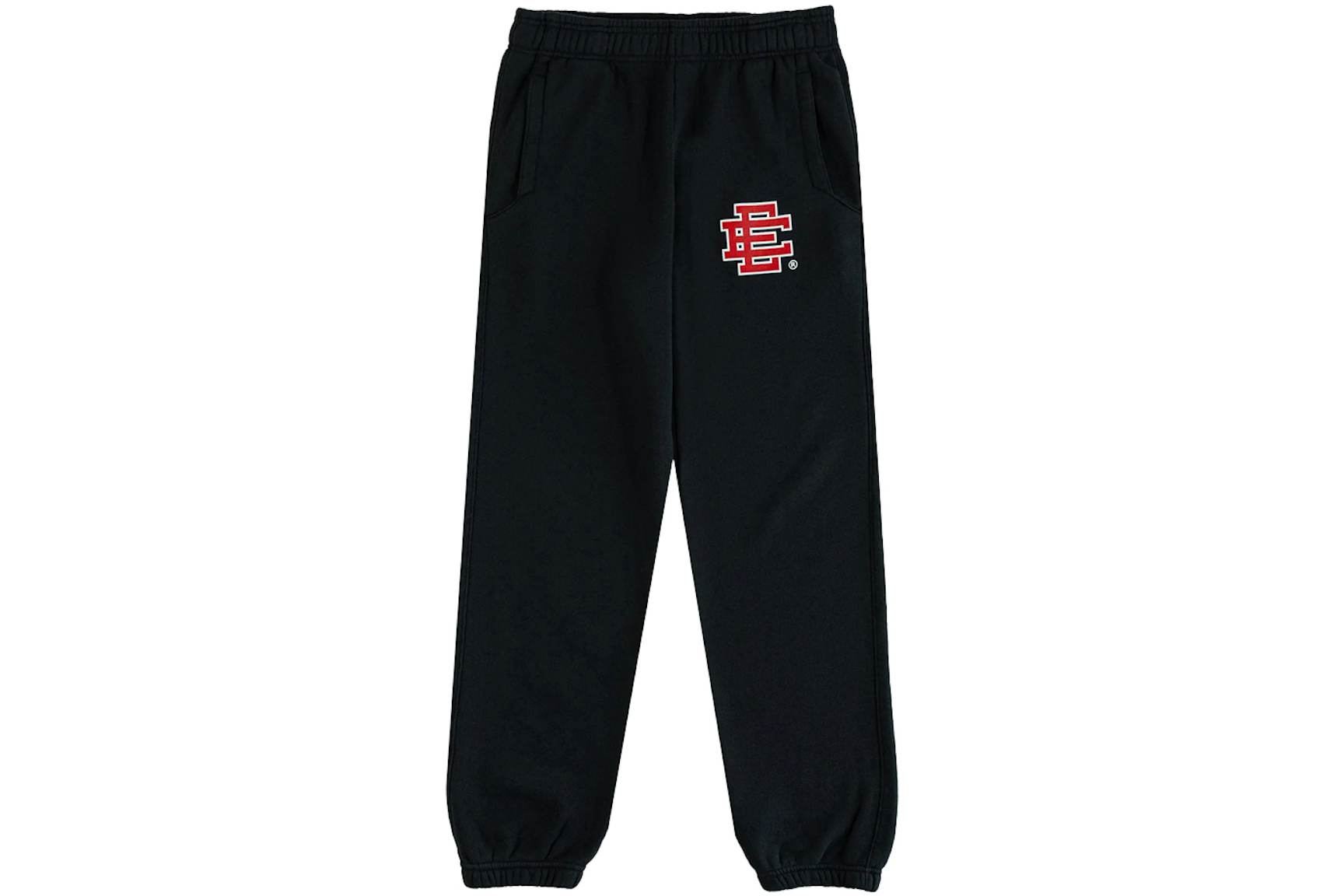 Eric Emanuel EE Basic Sweatpant (FW24) Black/Red Men's - FW24 - US