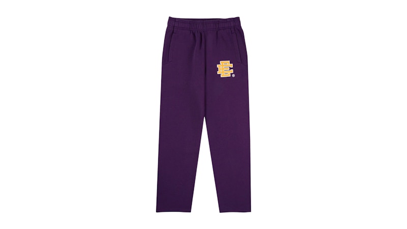 Eric Emanuel EE Basic Sweatpant Grape/Yellow