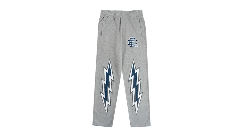 Eric Emanuel EE Basic Sweatpant Heather Grey/Navy Bolts Men's