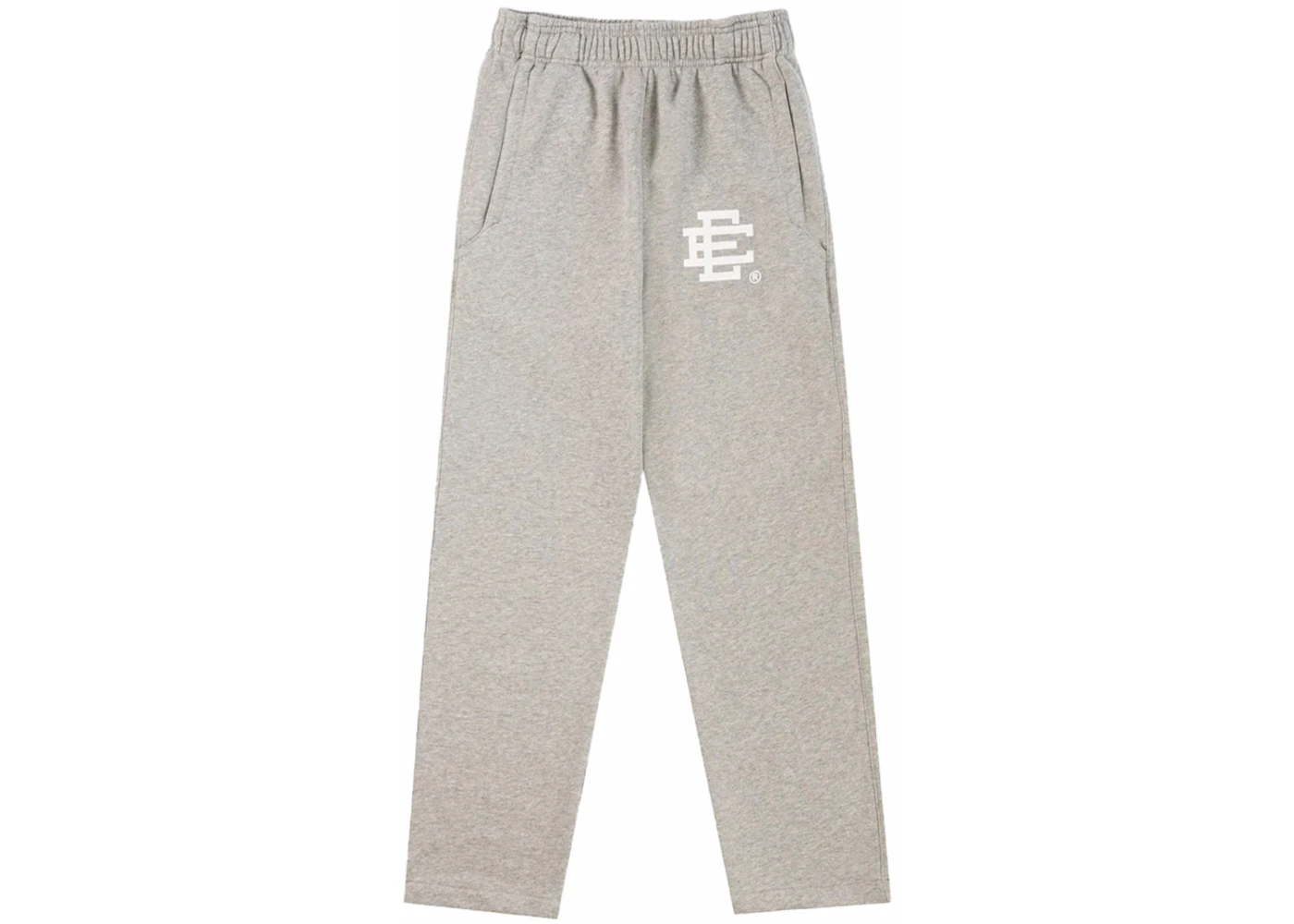 Eric Emanuel EE Basic Sweatpant Heather Grey/White Men's - FW23 - US