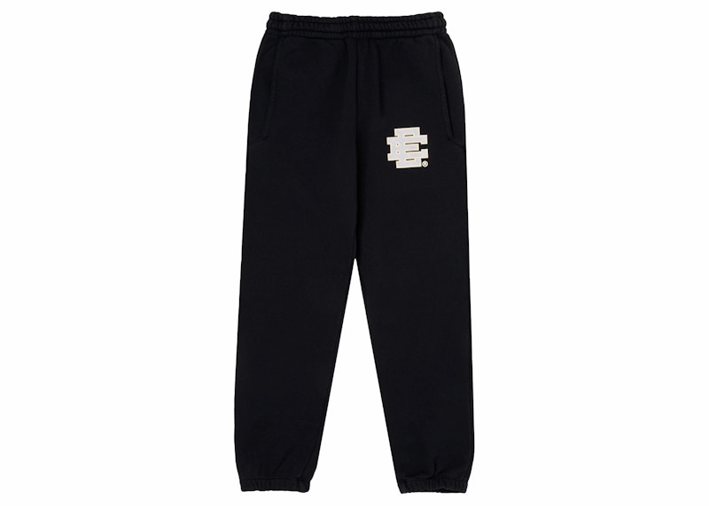 Eric Emanuel EE Basic Sweatpant Jet Black/Metallic Silver Men's