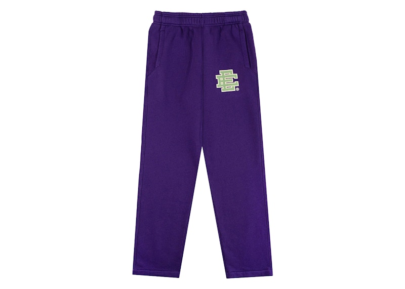 Eric Emanuel EE Basic Sweatpant Purple/Green Men's - FW24 - US