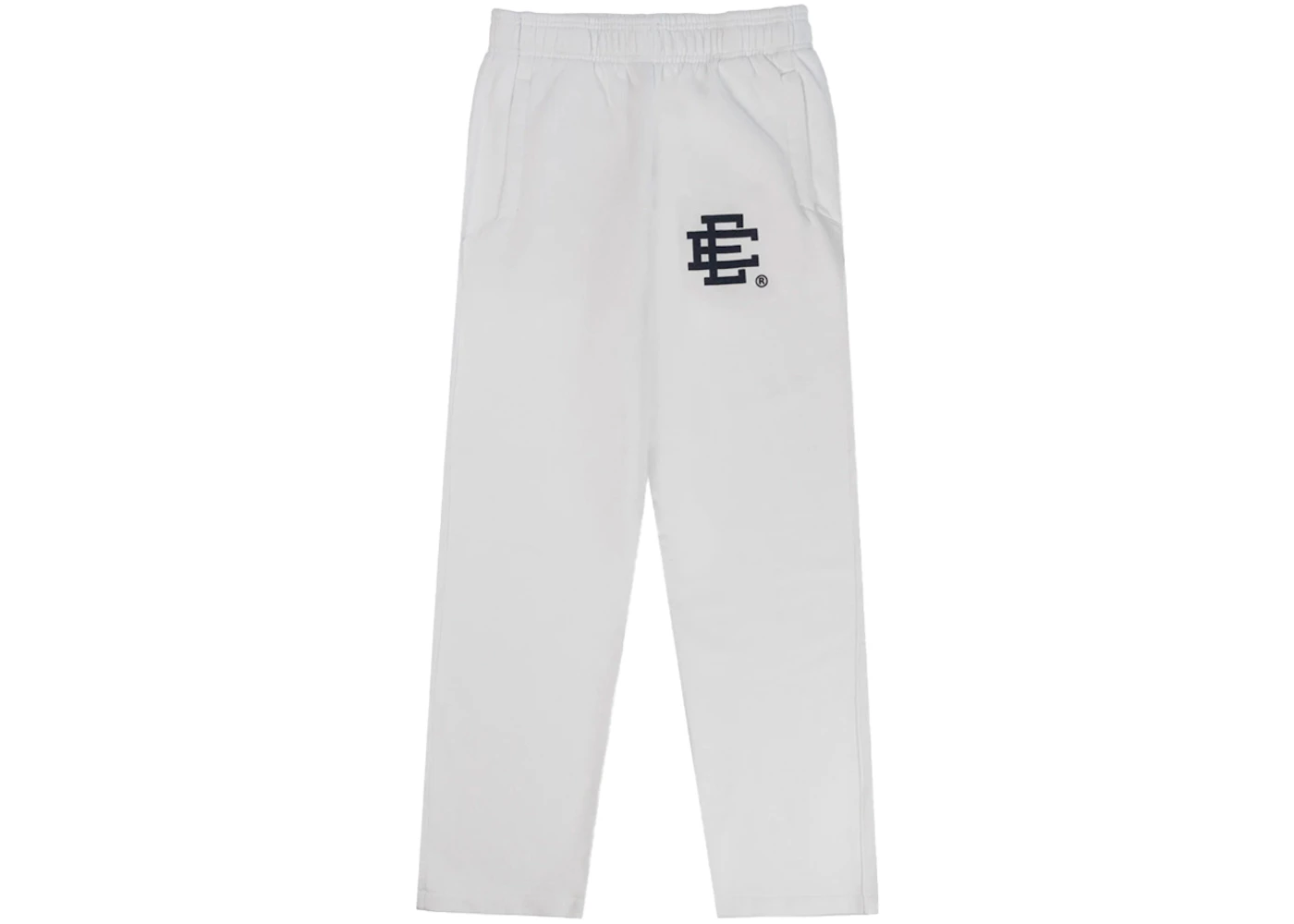 Eric Emanuel EE Basic Sweatpant White/Black Men's - SS24 - US