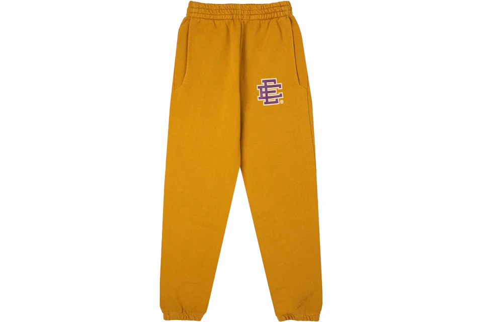 Eric Emanuel EE Basic Sweatpants Mustard/Shocking Orange - SS23 Men's - US