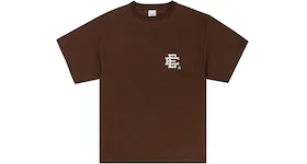 Eric Emanuel EE Basic T-Shirt Brown/White
