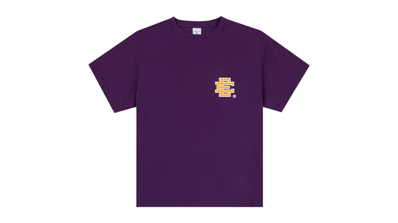 Eric Emanuel EE Basic T-Shirt Grape/Yellow