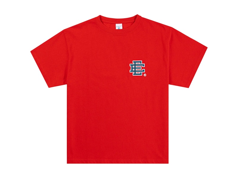 Eric Emanuel EE Basic T-Shirt Red/Navy