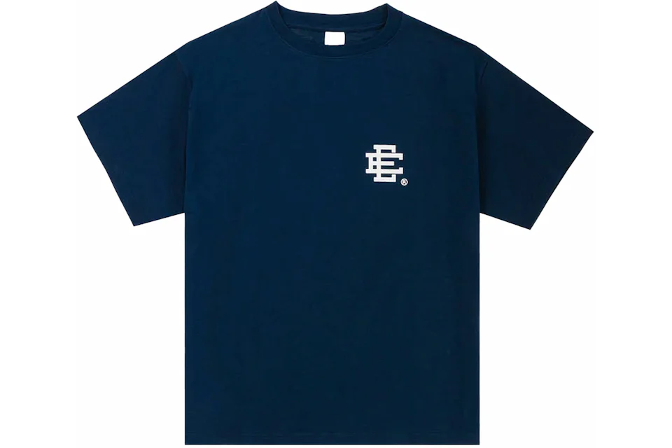 Eric Emanuel EE Basic T-shirt Navy/White Men's - FW23 - US