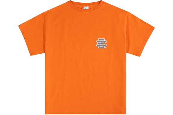 Camiseta básica Eric Emanuel EE Naranja/Gris