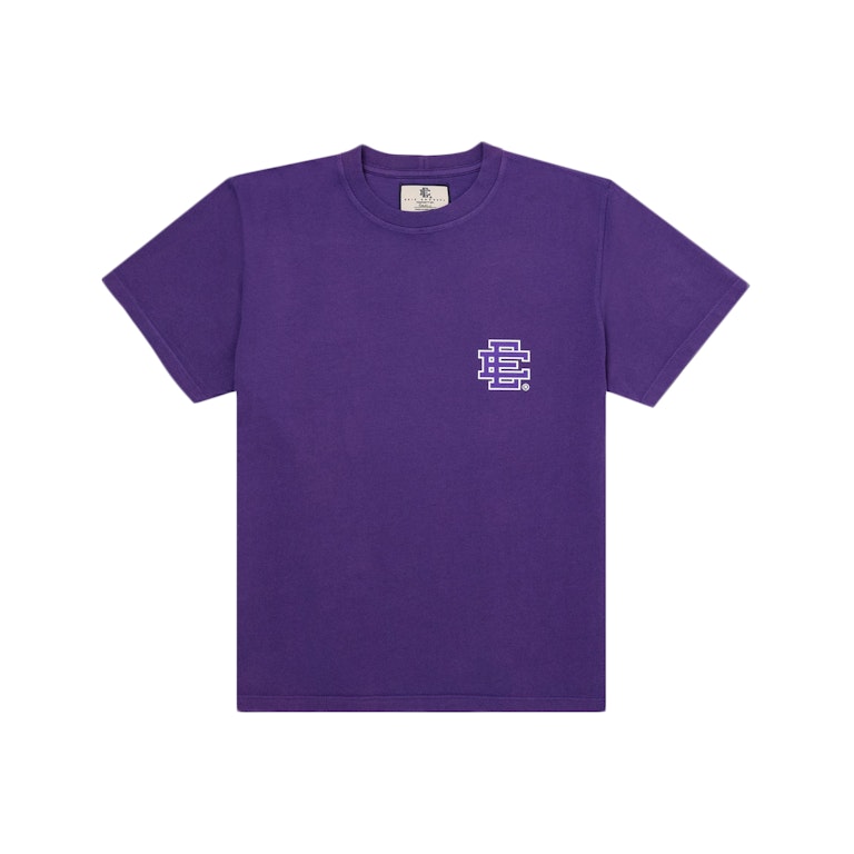 Pre-owned Eric Emanuel Ee Basic T-shirt Purple