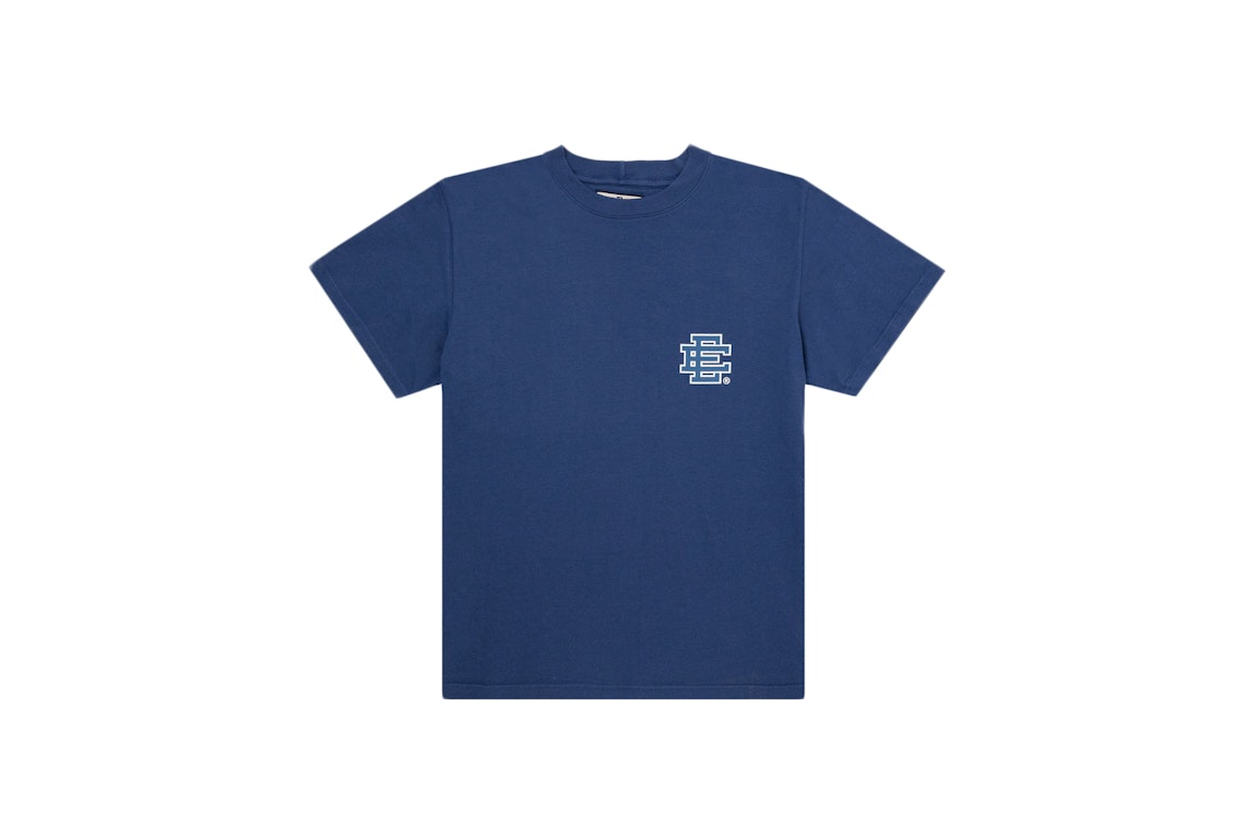 Pre-owned Eric Emanuel Ee Basic T-shirt Slate Blue