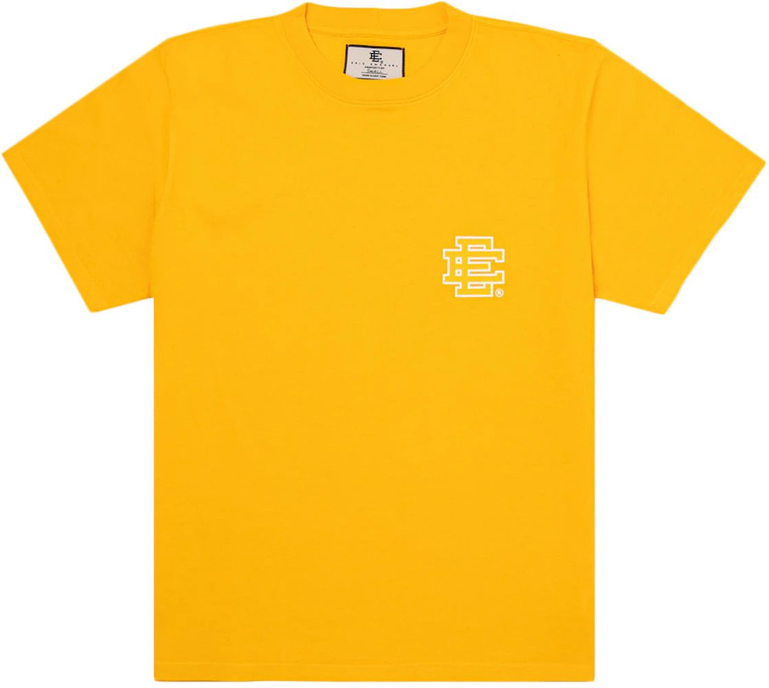 Eric Emanuel EE Basic T-shirt Yellow Men's - SS22 - US