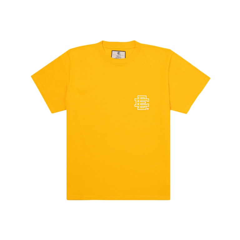 Pre-owned Eric Emanuel Ee Basic T-shirt Yellow