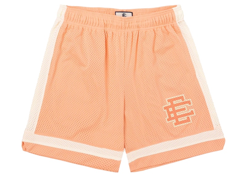 Pre-owned Eric Emanuel Men's Ee Basic V3 Short In Salmon/antique White