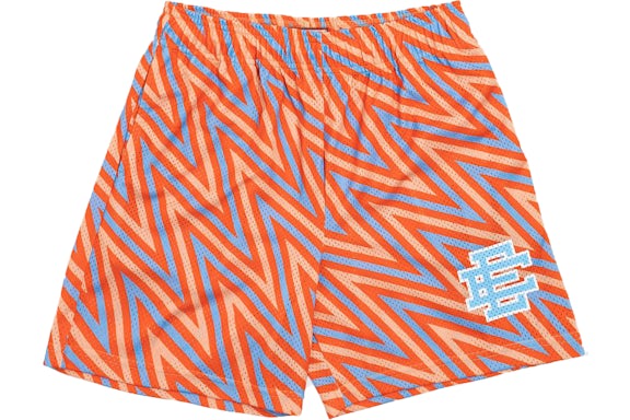Eric Emanuel EE Basic Zig-Zag Pantaloncini Arancione/Blu