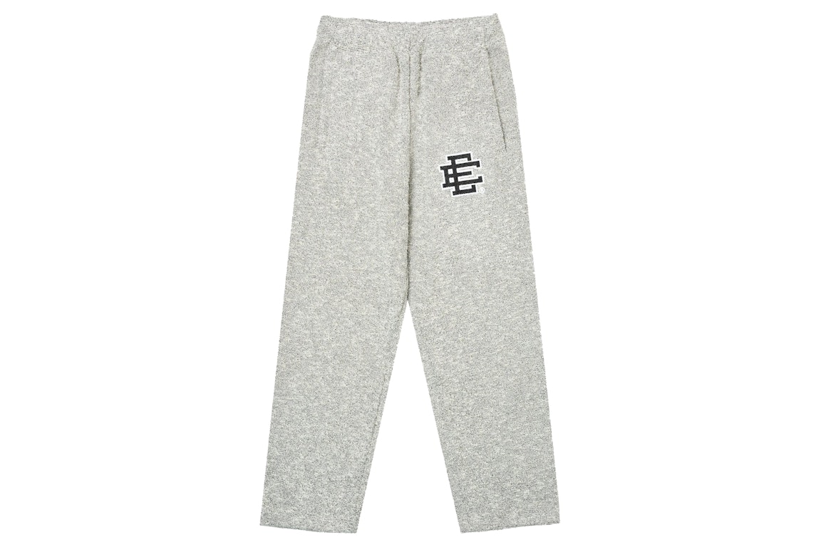 Pre-owned Eric Emanuel Ee Boucle Pant Grey/black/white