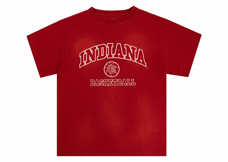 Eric Emanuel EE College Indiana Tee Lavato Rosso