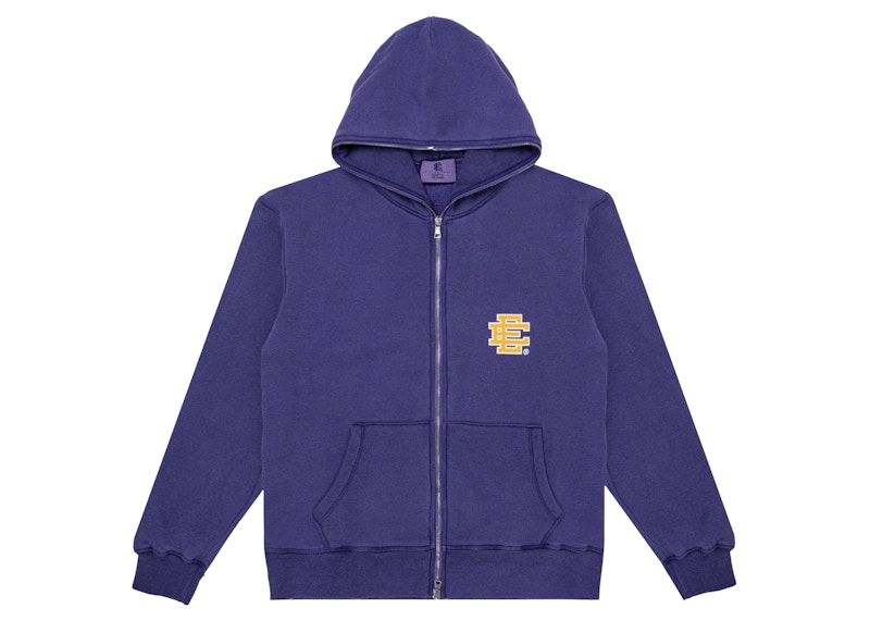 Eric Emanuel EE Full Zip Hoodie Heather/Yellow