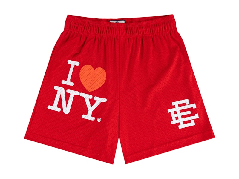 Eric Emanuel EE Basic Short (SS22) Red/Black | Grailed