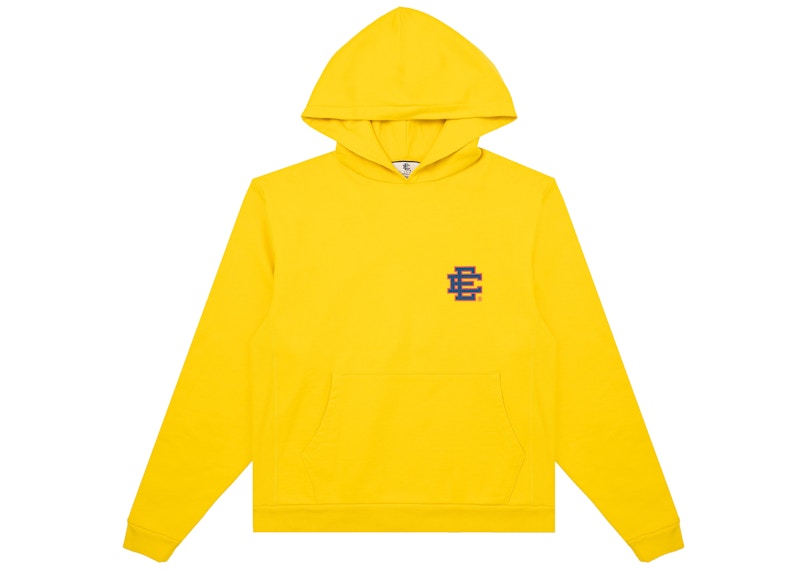 Eric Emanuel EE LW Hoodie Lemon Chrome/Red Men's - FW21 - US