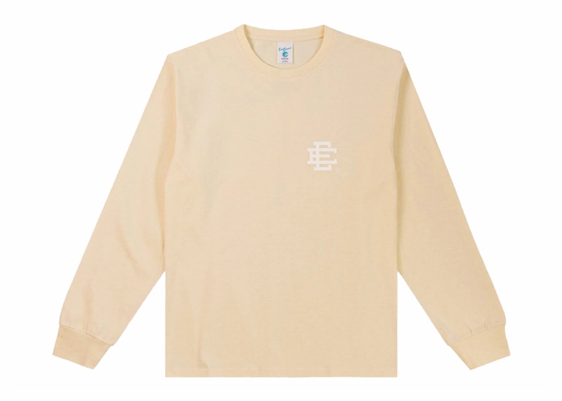 Eric Emanuel EE Basic L/S T-shirt Cream/White