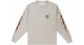 Eric Emanuel EE Long Sleeve T-Shirt Maroon/EE Bolts