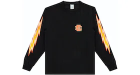 Eric Emanuel EE Long Sleeve T-Shirt Orange/EE Bolts