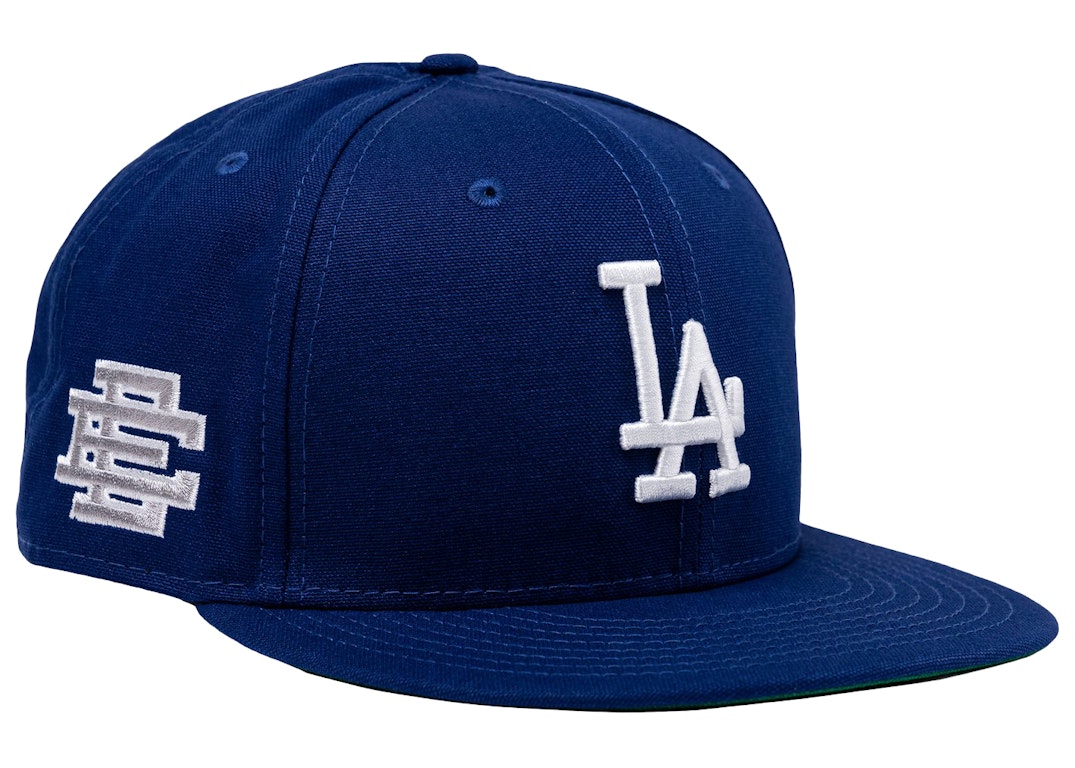 Pre-owned Eric Emanuel Ee Los Angeles Dodgers Ne 59fifty Fitted Hat Royal Blue