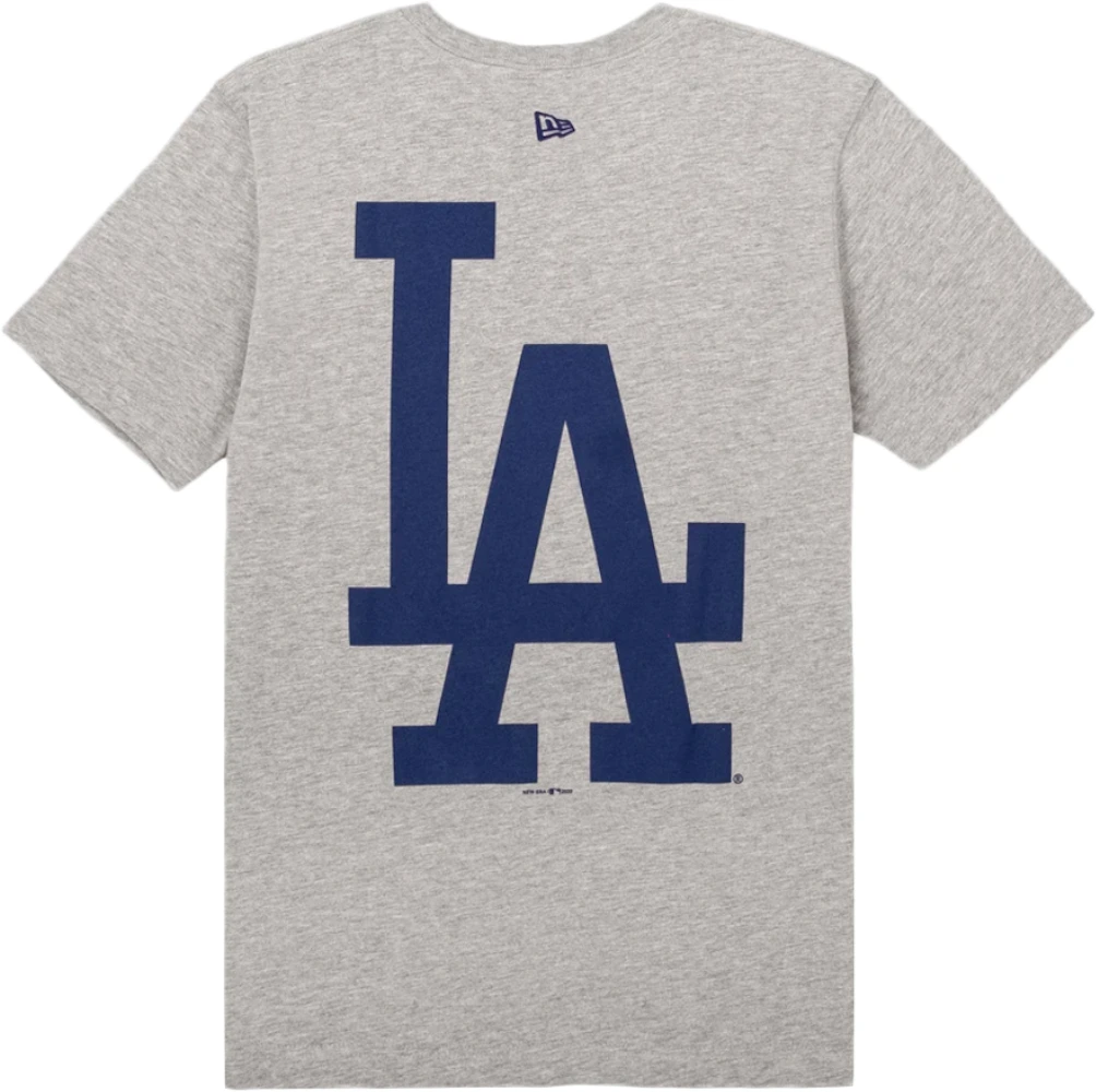 Los Angeles Dodgers T-Shirt Old English Blue Black White