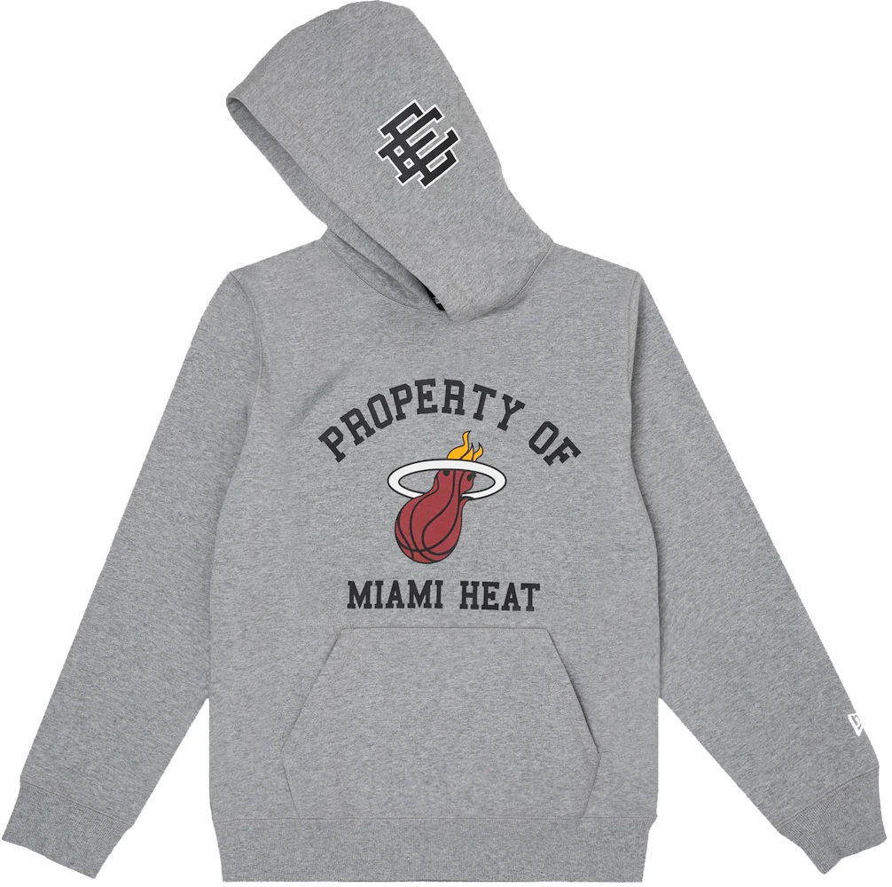 New Era sweatshirt hoody NBA Team Logo Miami Heat black Miami Heat