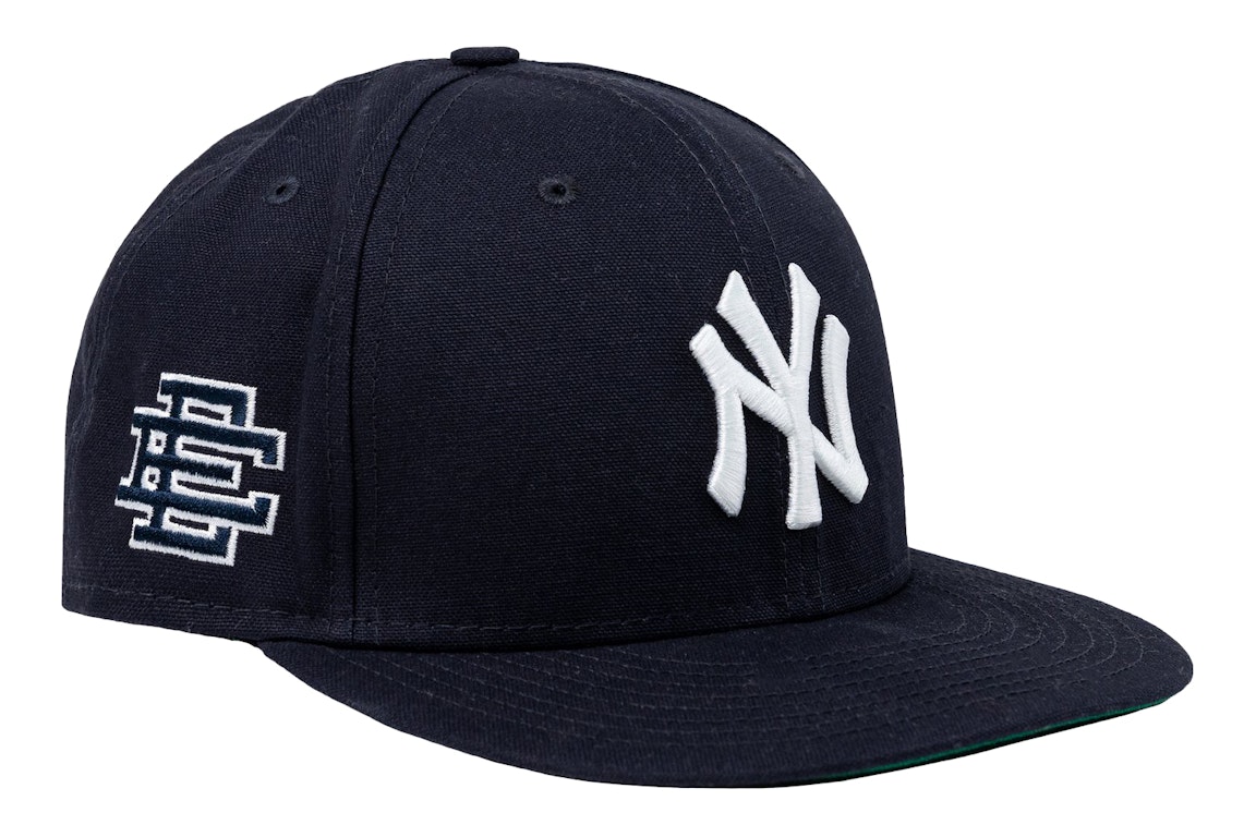 Pre-owned Eric Emanuel Ee Ne New York Yankees 59fifty Fitted Hat Navy