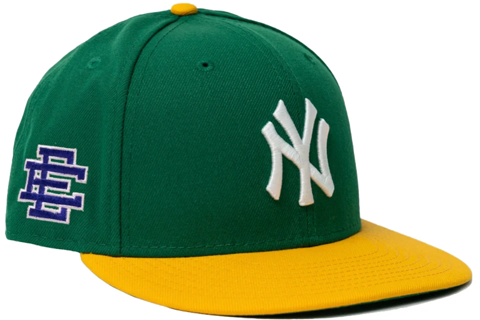 Eric Emanuel EE NY 59/50 Fitted Hat Green/Yellow