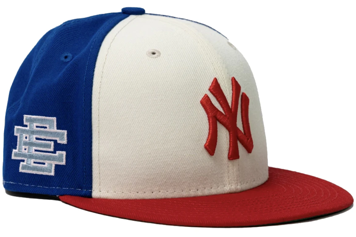 Eric Emanuel EE NY 59/50 Fitted Hat Royal/White/Red