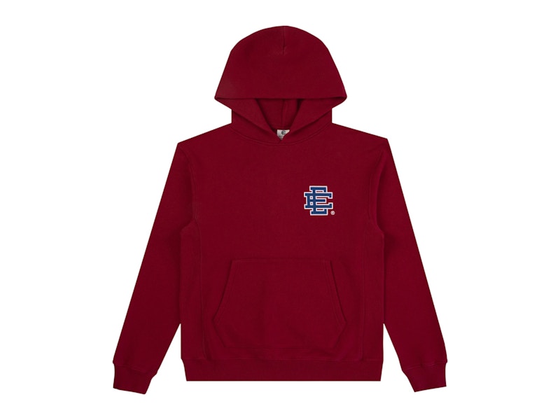 Pre-owned Eric Emanuel Men's Ee Philadelphia Phillies Hoodie In Maroon/blue In Multi