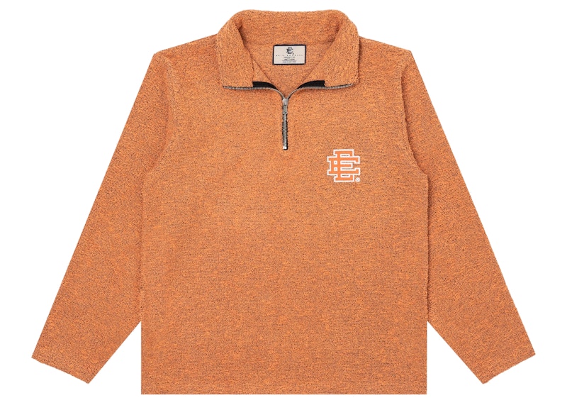 トップス AUBERGE ERIC 40 Eric Emanuel EE Quarter Zip Orange/Orange Men's - US