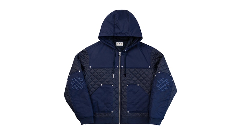 Eric Emanuel EE Quilted Jacket Navy