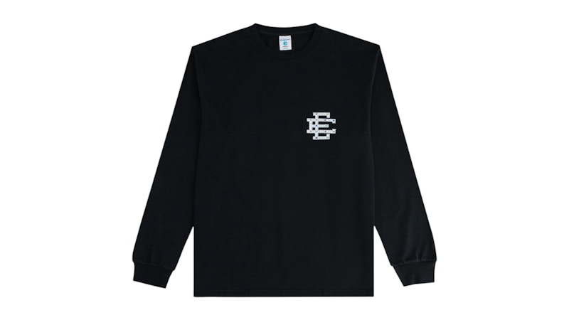 Eric Emanuel EE Rhinestone L/S T-Shirt Black/Screenprint
