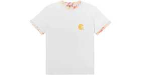 Eric Emanuel EE Ringer T-Shirt White/Yellow Tie Dye