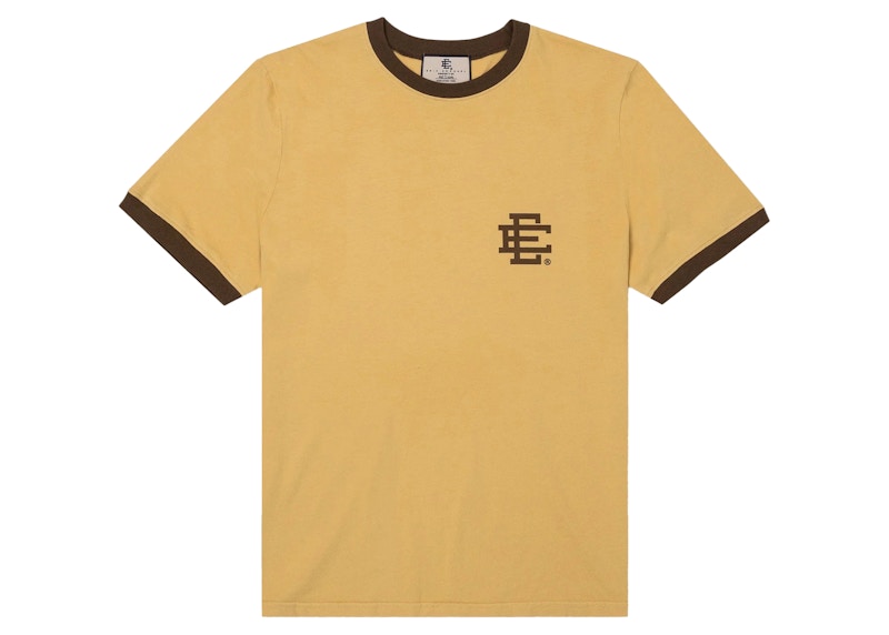 Tシャツ・カットソー Eric Emanuel / Ringer Tee Eric Emanuel EE Ringer T-shirt Camel/Brown Men's - SS23 - US