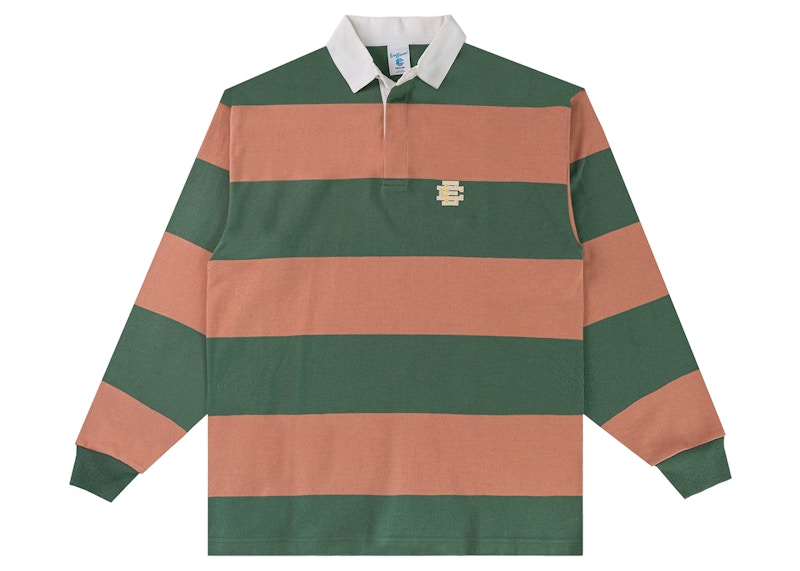 Eric Emanuel EE Rugby Salmon/Green/Yellow