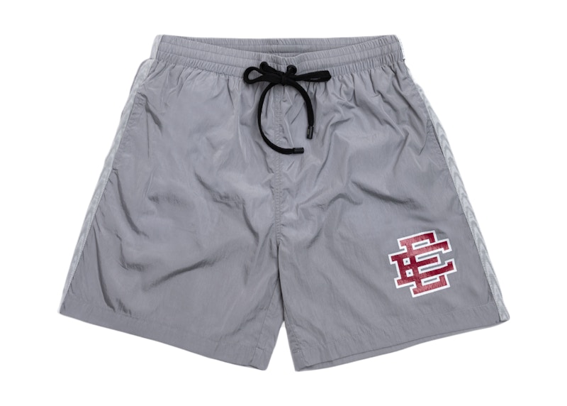 Eric Emanuel EE Swim Trunk Silver/Maroon Men's - FW20 - US