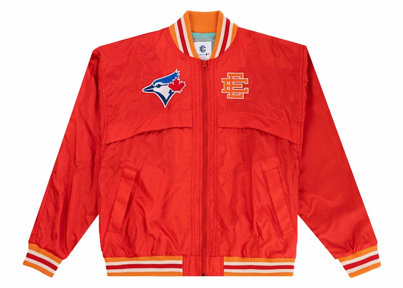 Pre-owned Eric Emanuel Men's Ee Windbreaker In Philadelphia Phillies