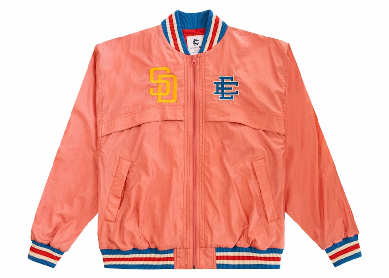 Pre-owned Eric Emanuel Men's Ee Windbreaker In San Diego Padres