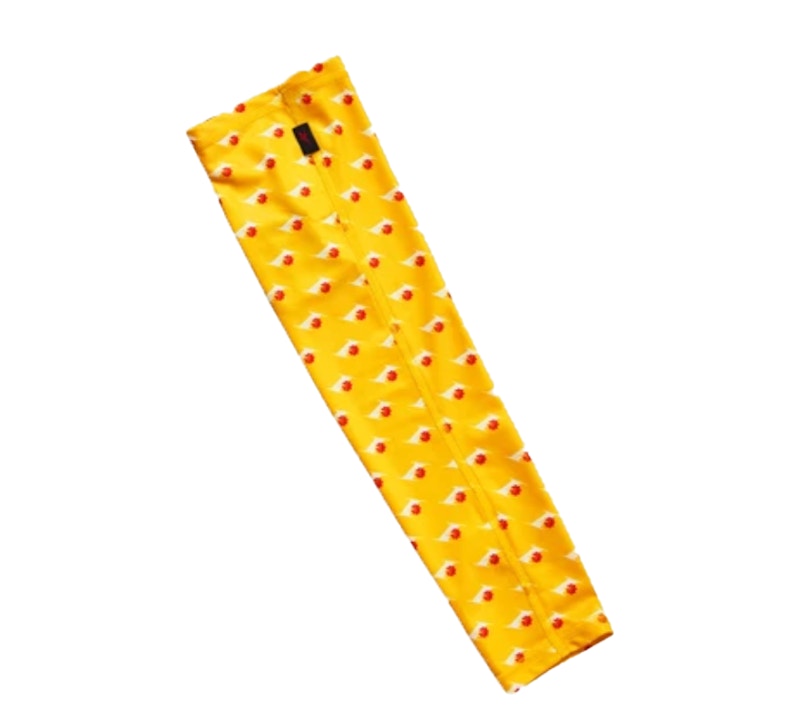 Pre-owned Eric Emanuel Men's  Reebok Classics Shooting Sleeve In Yellow