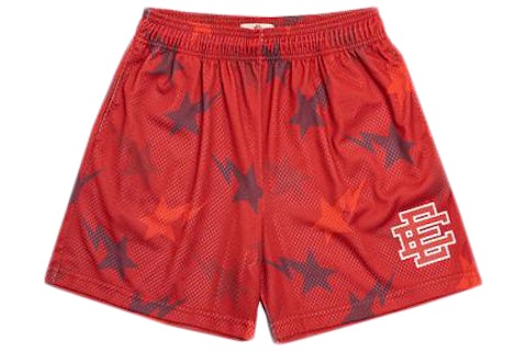 Pantalones cortos Eric Emanuel x BAPE EE Basic en rojo Hombre
