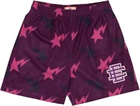 Eric Emanuel x BAPE Miami Basic Short Purple/Pink/Black