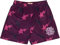Eric Emanuel x BAPE Miami Basic Short Purple/Pink/Black