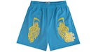 Eric Emanuel x Warren Lotas Short Carolina Blue/Yellow